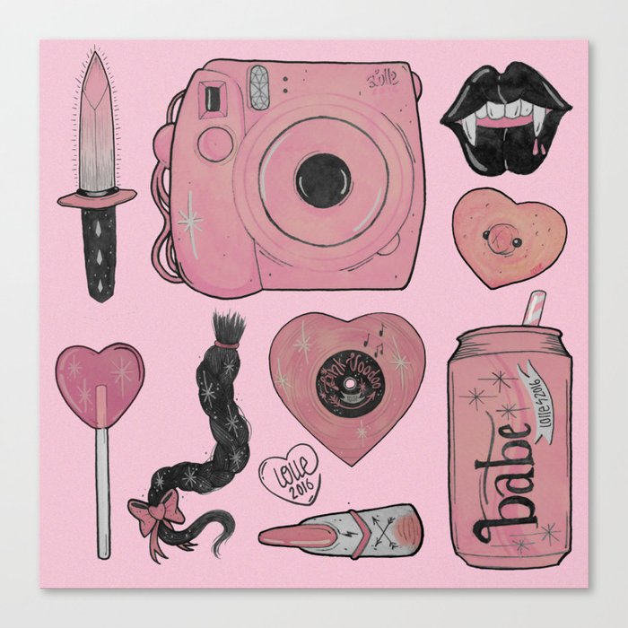 pink girly stuff