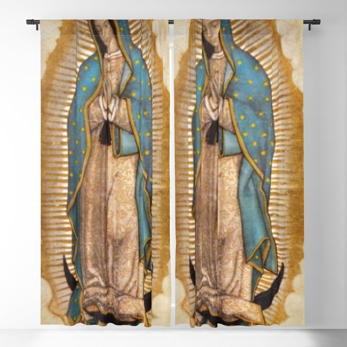 Virgin Guadalupe Blackout Curtain