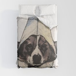 Banana Dog Comforter