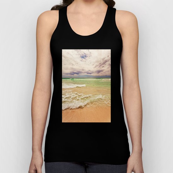 green sea Unisex Tank Top