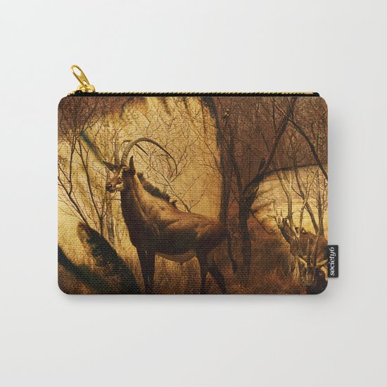 Diorama :: Antelope Carry-All Pouch