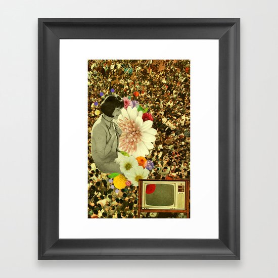 it's alive, it's alive! Framed Art Print