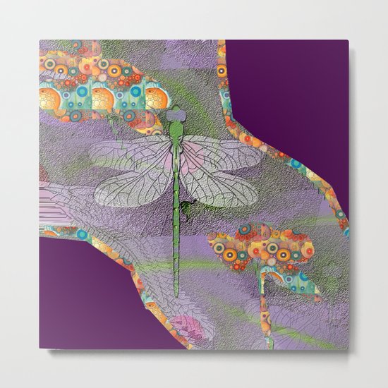 LIBELULA Metal Print