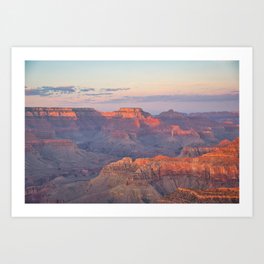 Grand Canyon National Park At Sunset 2 Art Print