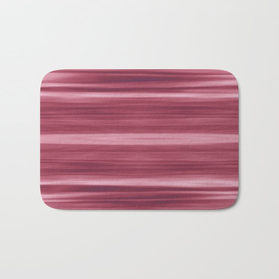 Abstraction Serenity in Rose Bath Mat