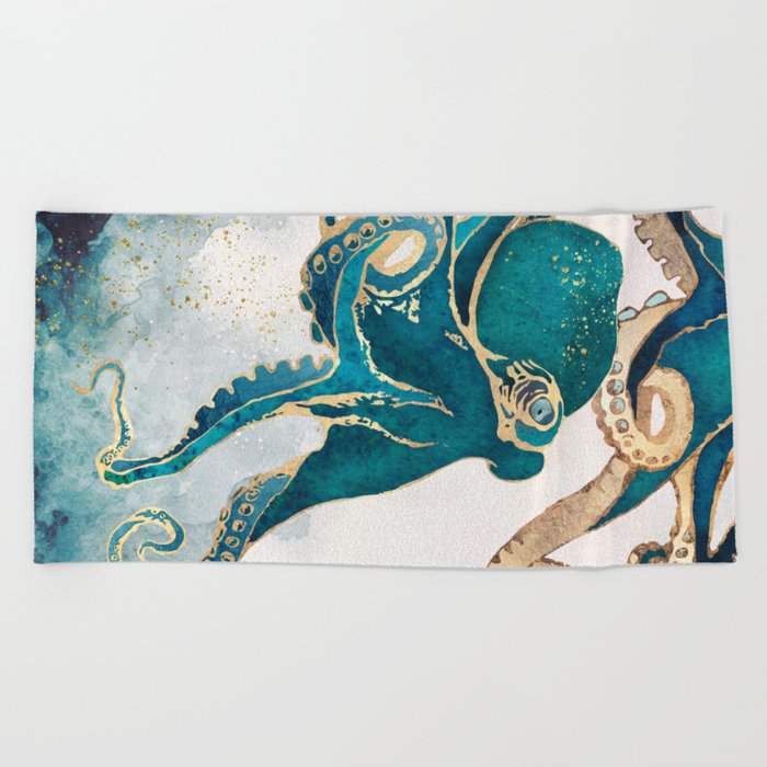 Underwater Dream V Beach Towel