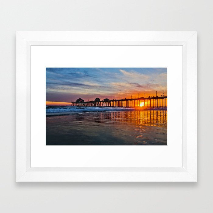 HB Sunsets - Sunset At The Huntington Beach Pier 3/10/16 ...