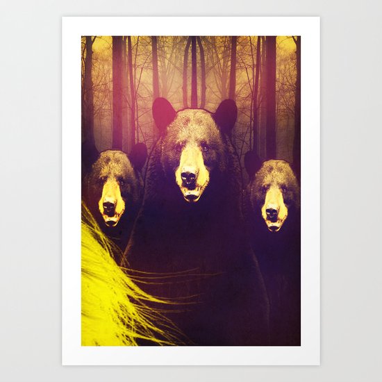 Once Upon A Time: Goldie Art Print