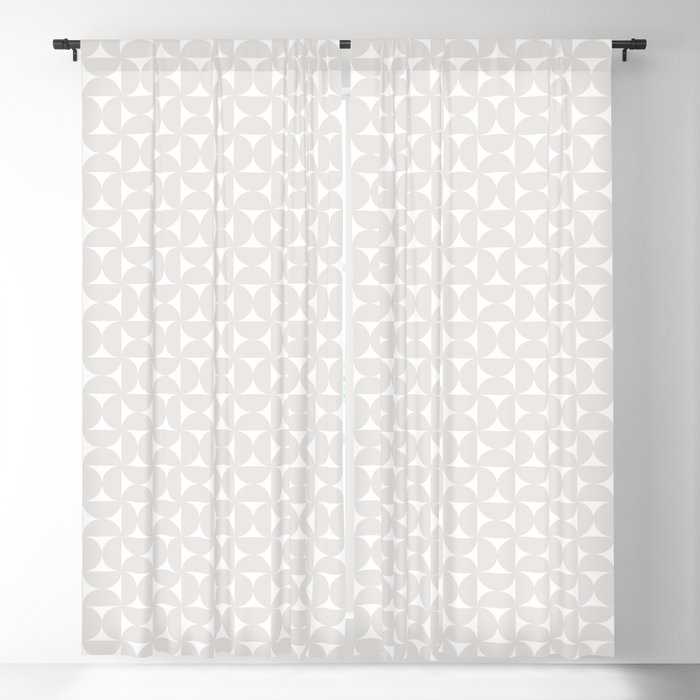 Patterned Geometric Shapes XXV Blackout Curtain