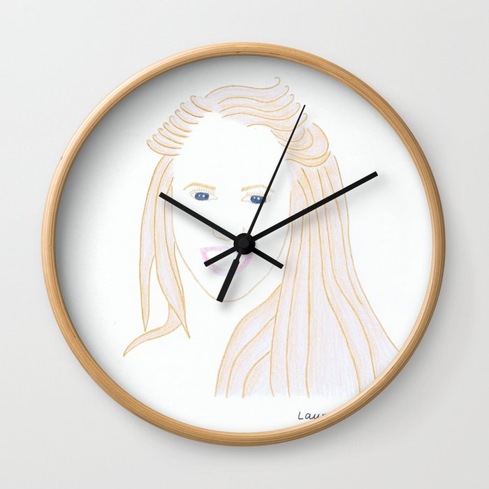 Laura Enever Wall Clock