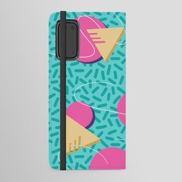 Memphis inspired design Android Wallet Case