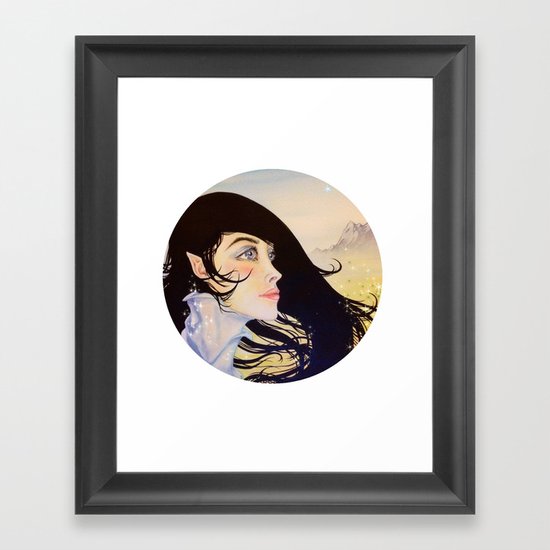 Evening Star Framed Art Print