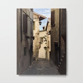 Italian Streets Photography Metal Print