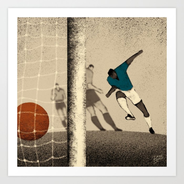 History of Football - 6 Art Print