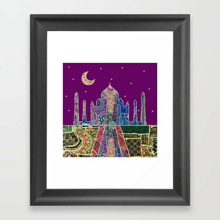 The Taj Mahal Framed Art Print