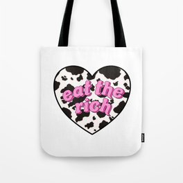 eat the rich! <3 Tote Bag