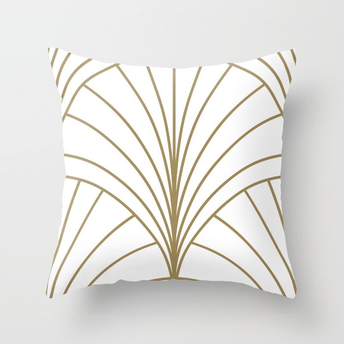 White round decorative pillows top