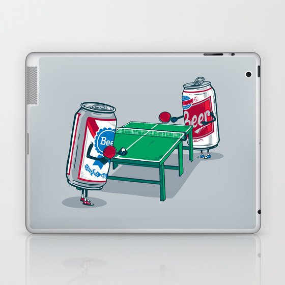 Beer Pong Laptop & iPad Skin