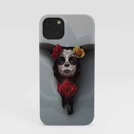 Skull and Roses: Day of the Dead iPhone Case