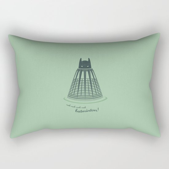 Batminton Rectangular Pillow