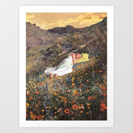 WILDFLOWERS by Beth Hoeckel Art Print