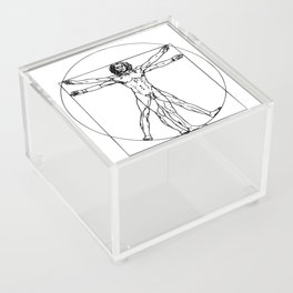 Vitruvian Man, Leonardo da Vinci  Acrylic Box