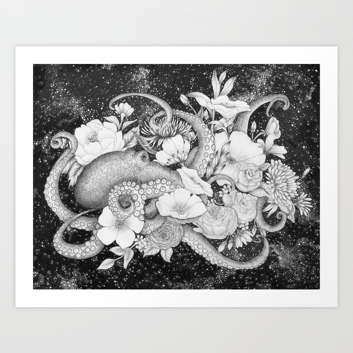 Magic Ocean: The Octopus Art Print