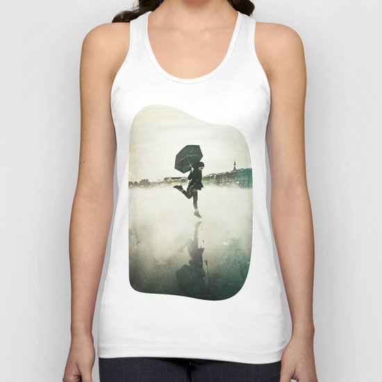 La danse de la pluie Unisex Tank Top