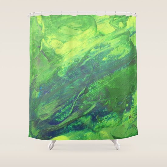 Unfinished Paintings No 3 Shower Curtain By Kristinvictoria