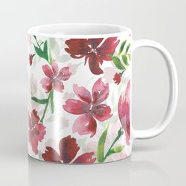 Melodramatic Floral Coffee Mug