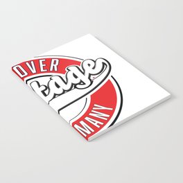 Hanover vintage style logo. Notebook