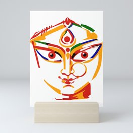 Durga Hindu goddess Mini Art Print