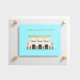 Tanjong Pagar Railway Station, Singapore [Building Singapore] Floating Acrylic Print