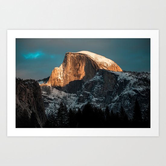 Yosemite Landscape Art Print