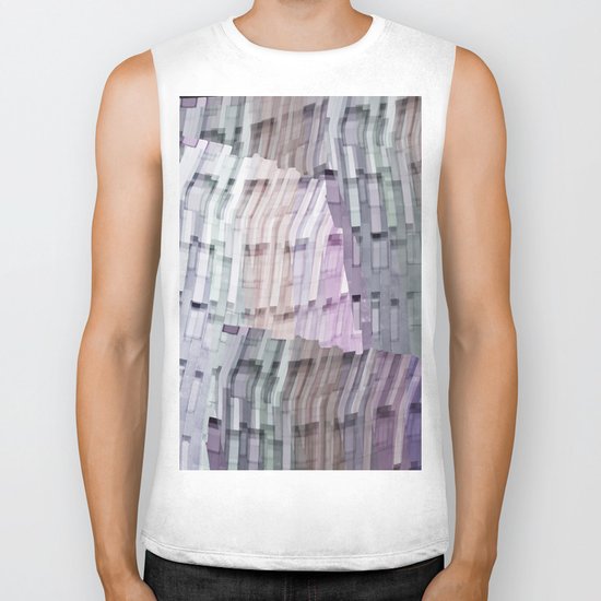 Abstract windows Biker Tank