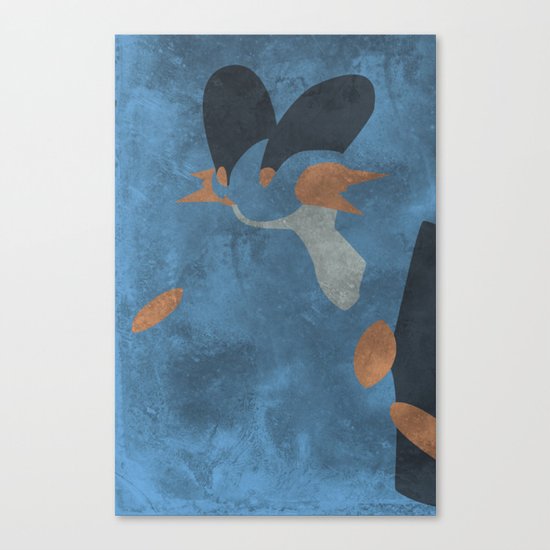 Swampert Canvas Print