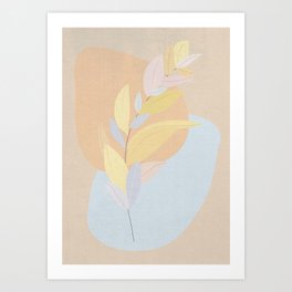 Colorful growth Art Print