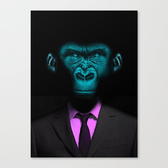 Monkey Suit Canvas Print