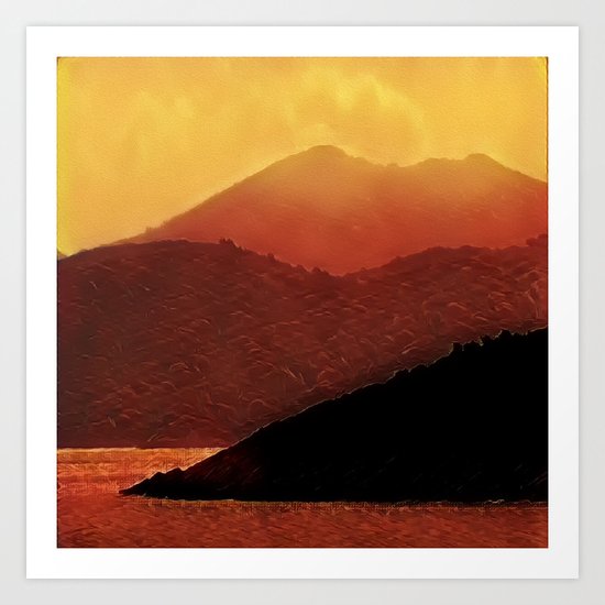 Gold Coast Art Print