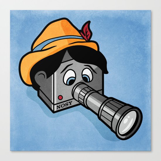 The Camera Never Lies... Canvas Print