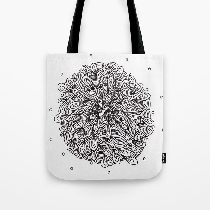 Liquid Zentangle Ing Tote Bag By Lesliebuccino Society6 Liquid Zentangle Ing Tote Bag