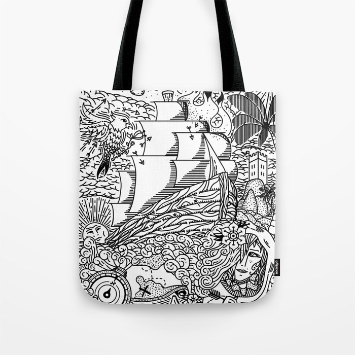 Stories Of Greed - Line Tote Bag