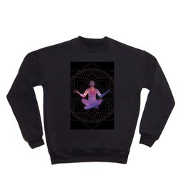 Cosmic Yoga Crewneck Sweatshirt
