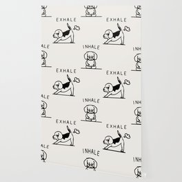 Inhale Exhale Beagle Wallpaper