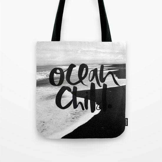 Ocean Child Tote Bag