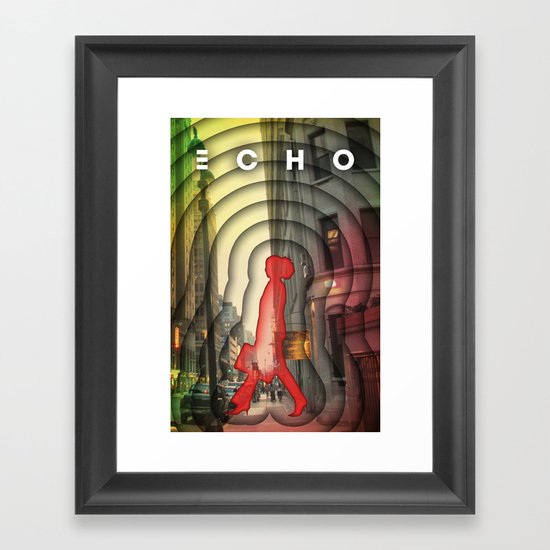 echo Framed Art Print