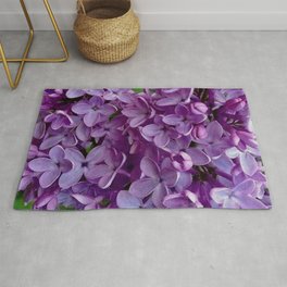 Lilac Blooms Area & Throw Rug
