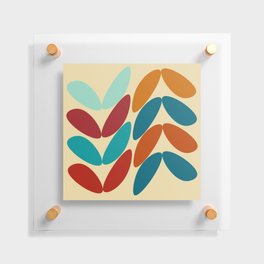 15 Abstract Shapes 211213 Minimal Art  Floating Acrylic Print