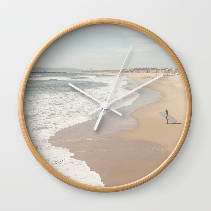 California Beach Wall Clock