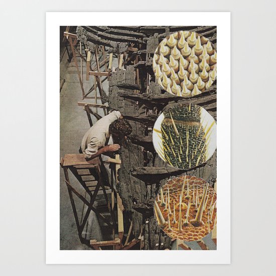 Collage No.52 Art Print